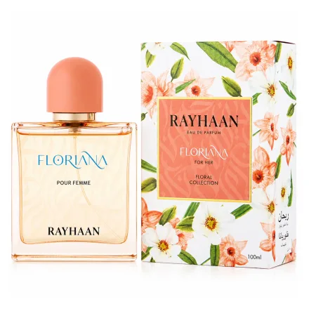 Perfume Rayhaan Floriana Eau Parfum Feminino 100ml
