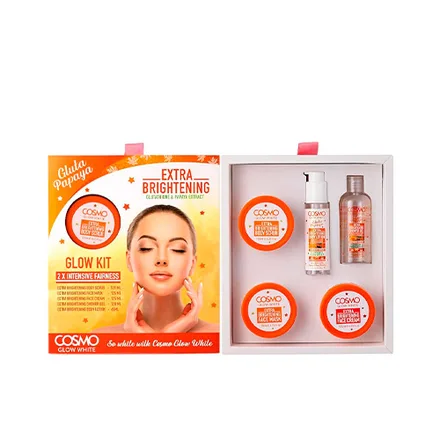 COSMO GLOW WHITE KIT EXTRA BRIGHTENING