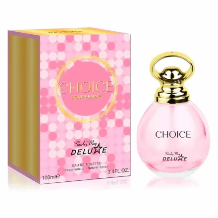 Perfume Shirley May Deluxe Choice Eau Toilette Feminino 100ml