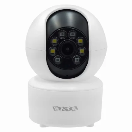 Câmera de Segurança Satellite A-CAM002 Indoor HD 2MP WiFi - Branco