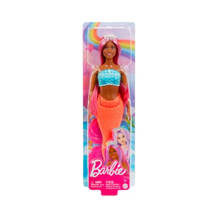 Muneca Mattel Barbie Sirena Hrr 02 Surtido