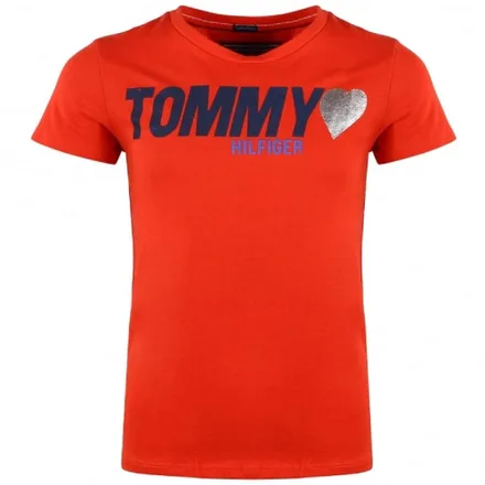 Camiseta Tommy Hilfiger Infantil Feminina 610 6