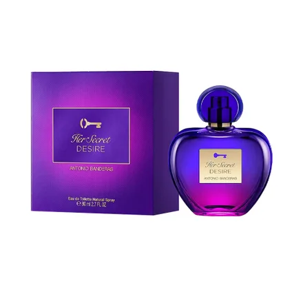 Perfume Antonio Banderas Her Secret Desire Eau Toilette 80ml