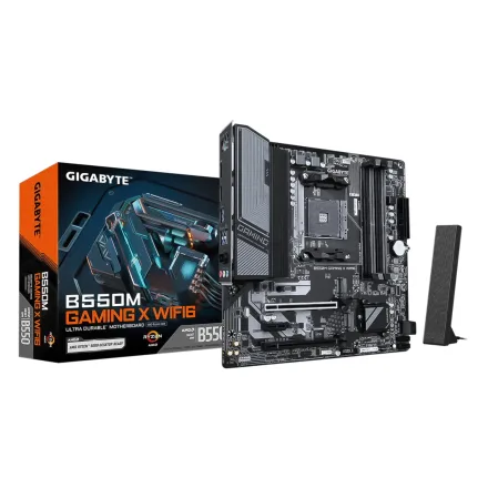 Placa Mae Gigabyte Gaming 6 Ddr 4 Socket AM4 Chipset B550 Atx