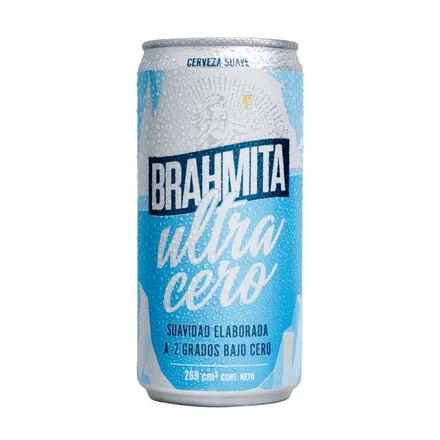 Cerveza Brahma Ultra Cero Lata 269ml