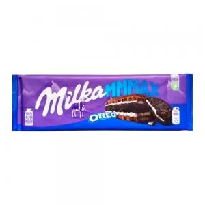 Barra Chocolate Milka Recheado Oreo Europa 300g