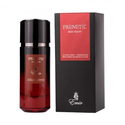 Perfume Paris Corner Emir Frenetic Red Tempt Edp Masculino 100ml