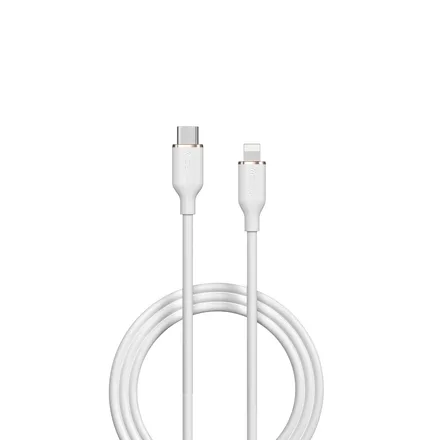 Devia Cable Silicona Lightning 3A