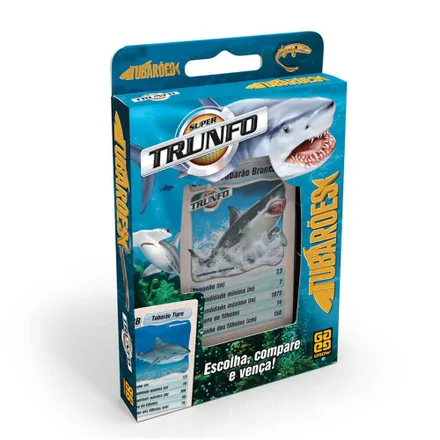 Cartas De Aprendizaje Grow Trunfo Tubaroes Ref.01491