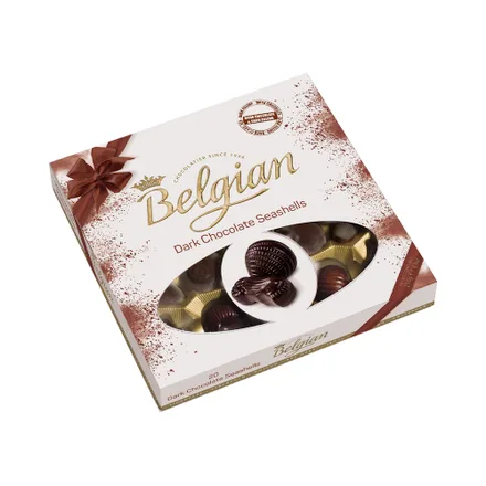 Chocolate Belgian Seashells 250 Gr