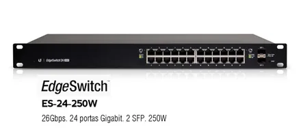 Ui Es 24 Br RJ45 Poe Plus 2SFP Edgeswitch