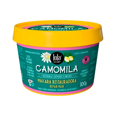 Mascarilla Capilar Lola Camomila 100 Gr