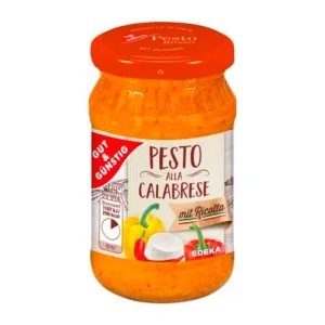 Molho Pesto Alla Calabrese Edeka 190g