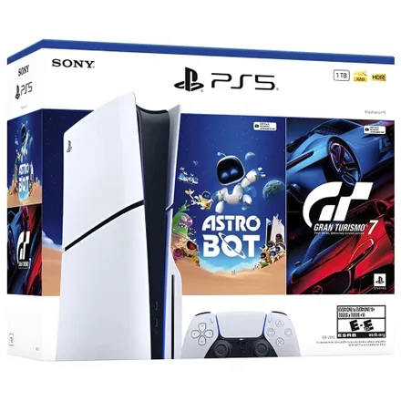 PS5 Cfi Slim Disk Astrobot Plus Gran Turismo 7 Bivolt 1TB