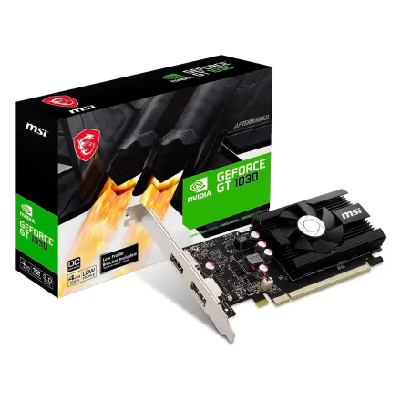 Placa Video Msi Geforce Gt 1030 Lp Oc 4GD4 912 V812 001