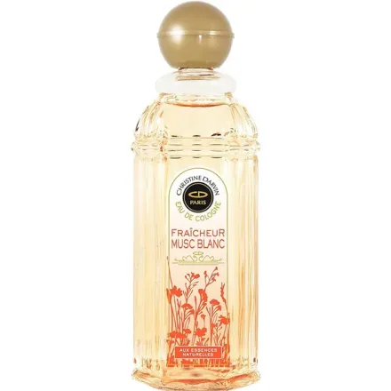 Christine Darvin Perfume Fraicheur Musc Blanc Eau Cologne 250ml