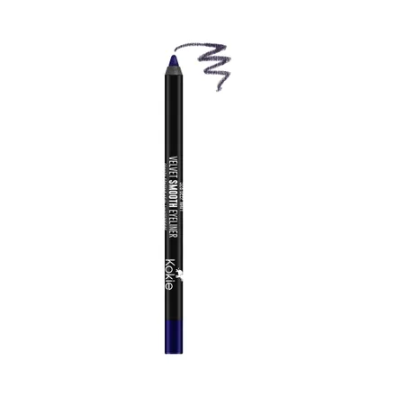 Lapiz Delineador Ojos Kokie Velvet Smooth Waterproof 528 Navy Gr