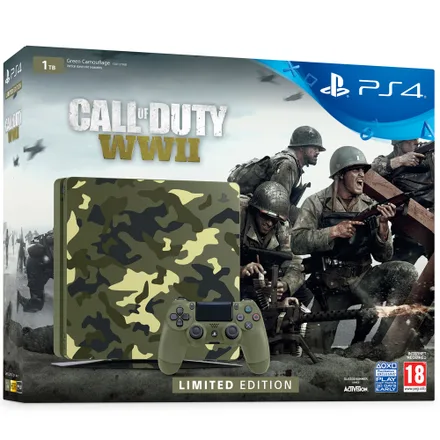 Play 4 Slim Call Of Duty Wwii 1TB