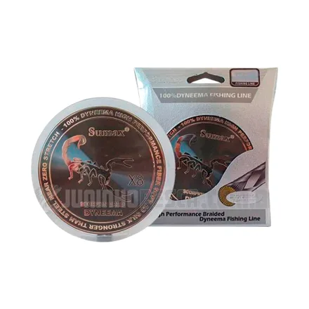 Hilo Pesca Sumax Scorpion Dyneema X8 Kg Mm 150