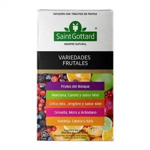 Cha Saint Gottard Frutas Variadas 20 Saquinhos