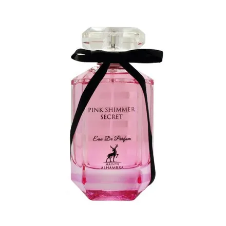 Perfume Maison Alhambra Pink Shimmer Secret Feminino Edp Agatres 100ml