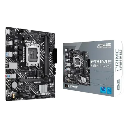 Placa Mae Prime D4 Socket Lga 1700 Chipset G610 Ddr 4 Atx