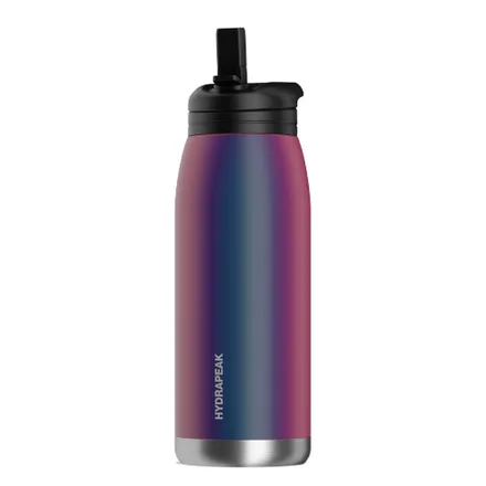 Garrafa Termica Hydrapeak Hp Flow 32 Straw Rainbow 946ml