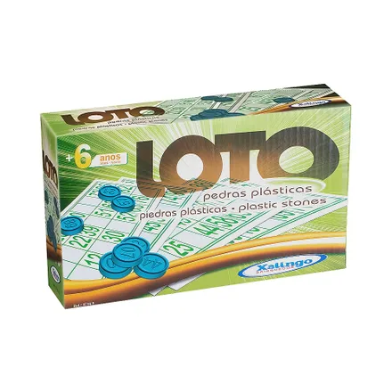 Juego De Loteria Xalingo Loto Piedras Plásticas 0716.5