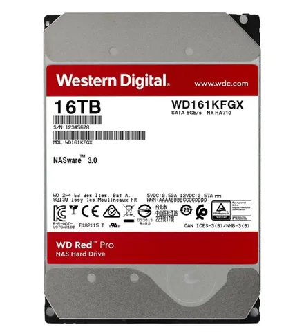 Western Digital Pro Sata 6 16TB