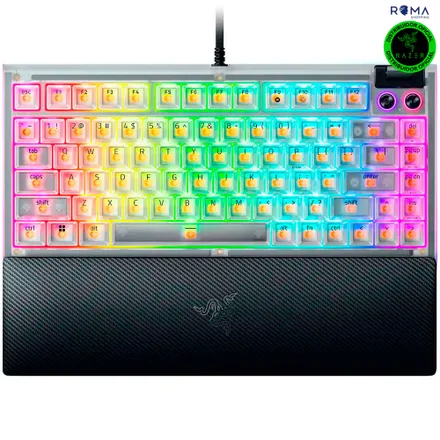 Teclado Gamer Mecanico Blackwidow V4 75 Switch Rgb RZ03 R3U1
