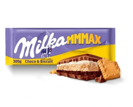 CHOCOLATE MILKA 300GR SCHOKO & KEKS