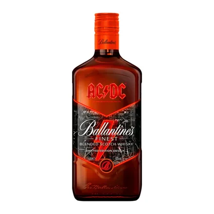 Whisky Ballantine Acdc 8 Anos 1 Litro Sin Caja