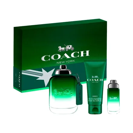 Perfume Coach Green Edt Body Lotion Masculino 100ml 15ml
