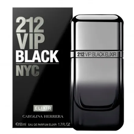 Perfume Carolina Herrera 212 Vip Black Elixir Edp Masculino 50ml