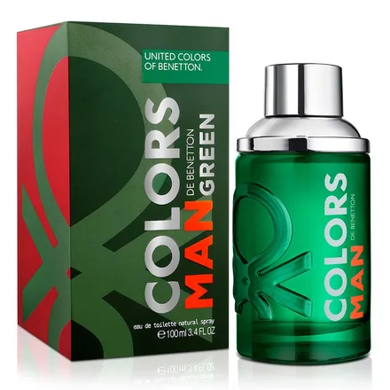 Benetton Colors Green Man Eau Toilette 100ml
