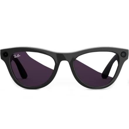 Oculos Transitions Ray Ban Meta Skyler 2 Speaker Shiny Amethyst