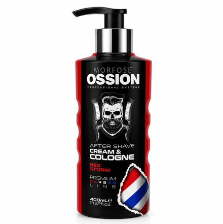 Ossion Crema After Shave Red Storm 400ml