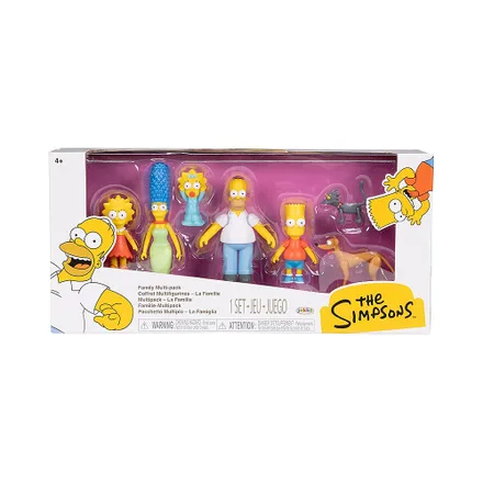 Kit De Figuras Jakks Pacific The Simpsons Family Multi Pack 17539