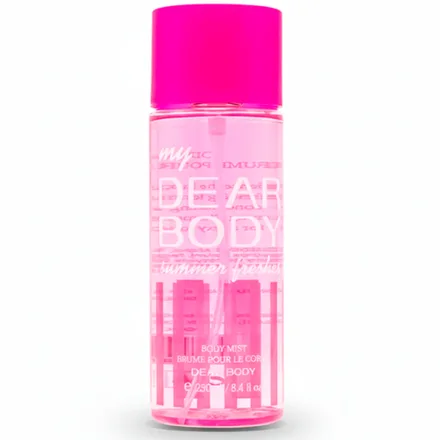 Colonia Dear Body Mist Brume Summer Freshes Feminino 250ml