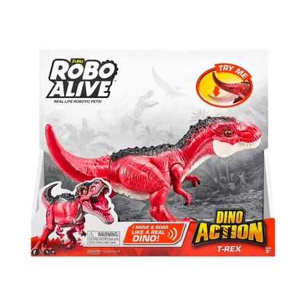 Figura Dinosaurio Zuru Robo Alive Dino Action Rex 7171
