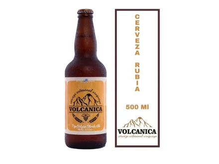 Cerveza Vulcanica Bel Blonde Botella 500ml