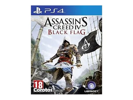 Jogo PS4 Assassins Creed Iv Flag
