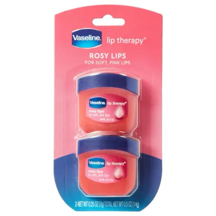 Vaseline Balsamo Lip Therapy Rosy Lips 2 Unidad 14g
