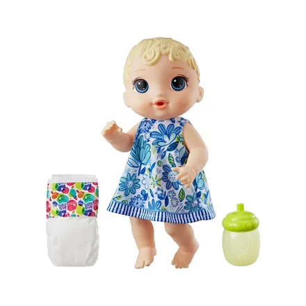 Boneca Hasbro Baby Alive Hora do Xixi Loira – E0385