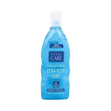 Vital Care Gel 4 Hold Shine Extra Body 300g