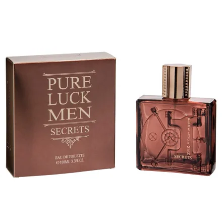 Perfume Pure Luck Men Secrets Edt 100ml