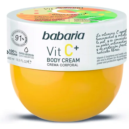 Creme Corporal Babaria Vitamina Plus 400ml