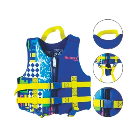 Chaleco Salvavidas Sumax Infantil Nps K Azul