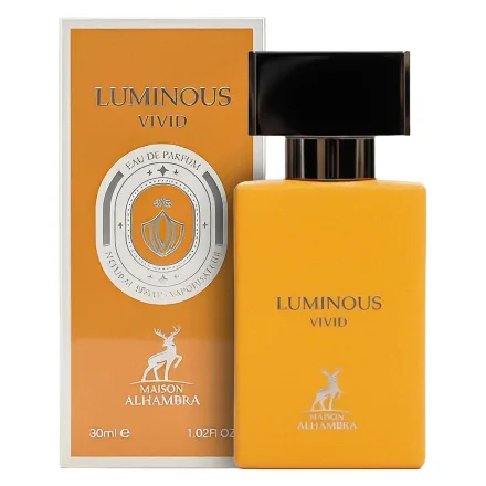 Perfume Maison Alhambra Luminous Vivid Eau Parfum Masculino 30ml