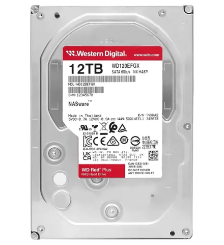 Western Digital Plus Nas Sata 12TB